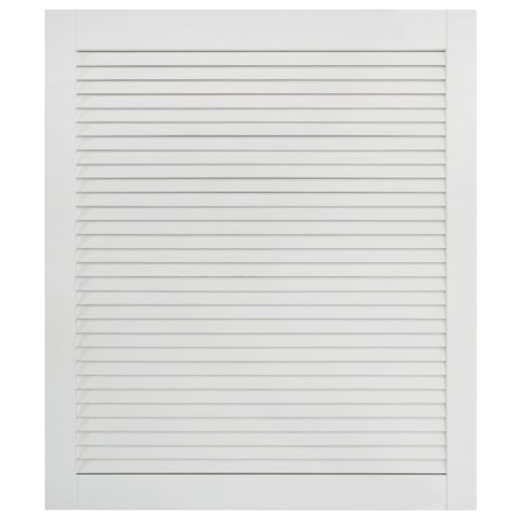  Drzwi żaluzjowe, 4 szt., drewno sosnowe, białe, 61,5 x 49,4 cm Lumarko!
