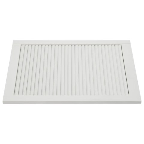  Drzwi żaluzjowe, 4 szt., drewno sosnowe, białe, 69 x 49,4 cm Lumarko!