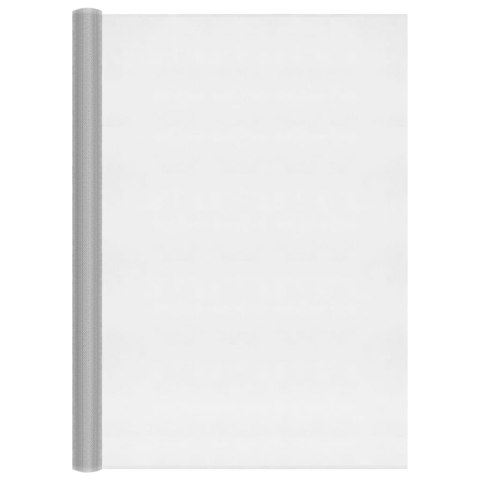  Siatka aluminiowa, 112 x 500 cm, srebrna Lumarko!