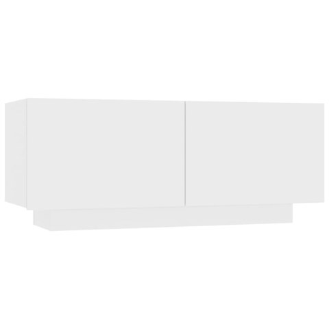  Szafka nocna, biała, 100x35x40 cm, płyta wiórowa Lumarko!