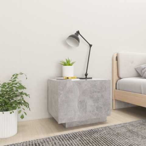  Szafka nocna, szarość betonu, 100x35x40 cm, płyta wiórowa Lumarko!