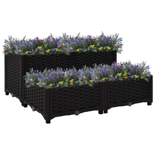  Donica do podniesionej rabaty, 80x80x38 cm, polipropylen Lumarko!