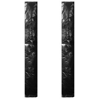  Pokrowce na parasole ogrodowe, 2 szt., z zamkiem, PE, 175 cm Lumarko!