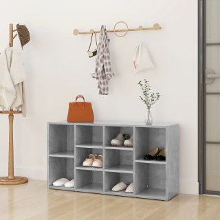  Ławka z miejscem na buty, szara, 103x30x54,5 cm, płyta wiórowa Lumarko!