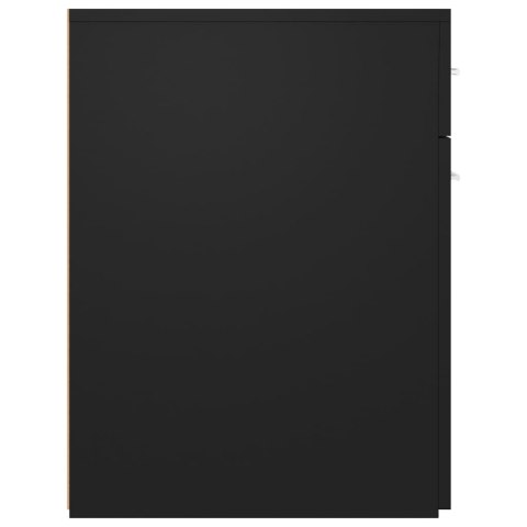  Szafka apteczna, czarna, 20x45,5x60 cm, płyta wiórowa Lumarko!