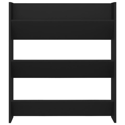  Szafka ścienna na buty, czarna, 80x18x90 cm, płyta wiórowa Lumarko!