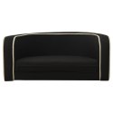  Rozkładana sofa dla psa, czarna, 76x71x30 cm, lniana Lumarko!