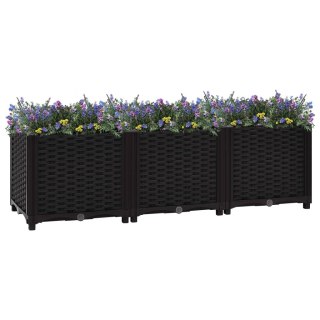  Donica do podniesionej rabaty, 120x40x38 cm, polipropylen Lumarko!