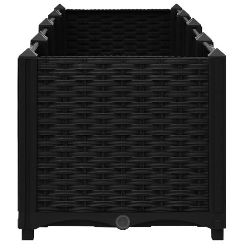  Donica do podniesionej rabaty, 160x40x38 cm, polipropylen Lumarko!