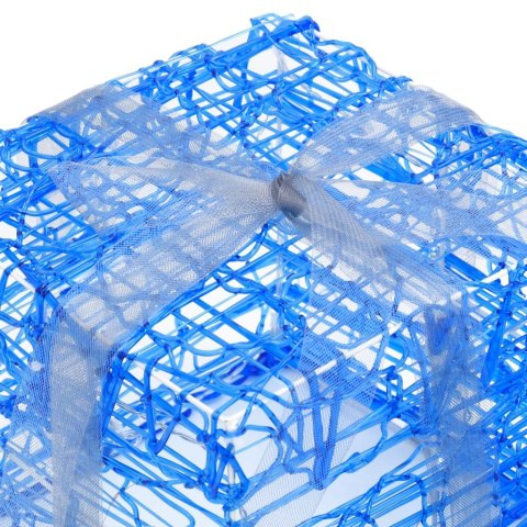  Dekoracja świąteczna: 3 akrylowe prezenty, LED, zimna biel Lumarko!