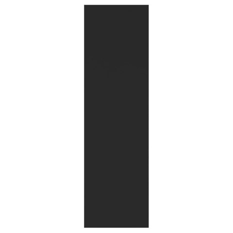  Półka ścienna, czarna, 75x16x55 cm, płyta wiórowa Lumarko!