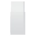  Szafka boczna, biała, wysoki połysk, 60x26x60 cm, płyta wiórowa Lumarko!