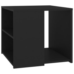  Stolik boczny, czarny, 50x50x45 cm, płyta wiórowa Lumarko!