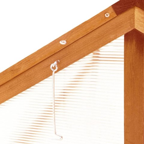  Inspekt, pomarańczowy, 114x80x50 cm, drewno jodłowe Lumarko!