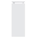  Stolik konsolowy, biały, 80x30x80 cm, płyta wiórowa Lumarko!