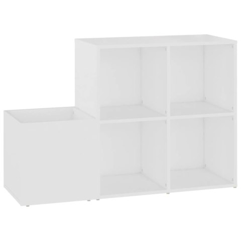  Szafka na buty, biała, 105x35,5x70 cm, płyta wiórowa Lumarko!