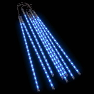  Lampki meteory, 8 szt., 50 cm, 288 niebieskich LED, wewn./zewn. Lumarko!