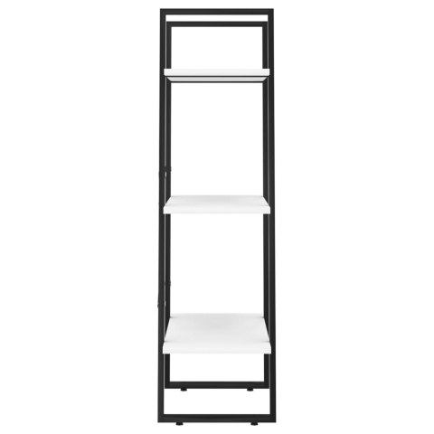  Regał, biały, 60x30x105 cm, płyta wiórowa i metal Lumarko!