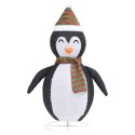  Dekoracja świąteczna, pingwin z LED, luksusowa tkanina, 120 cm Lumarko!