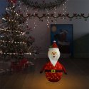  Dekoracyjny Święty Mikołaj z LED, luksusowa tkanina, 60 cm Lumarko!
