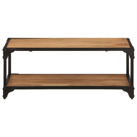  Stolik kawowy z litego drewna akacjowego, 90x45x35 cm Lumarko!