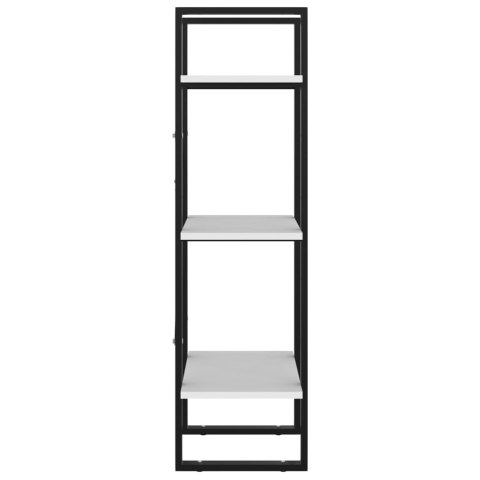  3-poziomowy regał na książki, biały, 40x30x105 cm, płyta Lumarko!