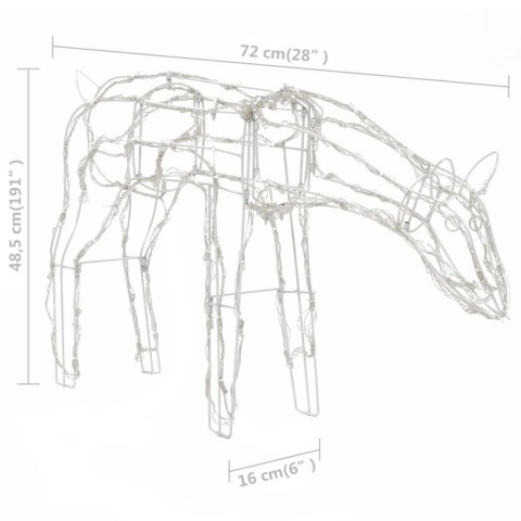  3 świąteczne renifery z lampek, 229 diod LED Lumarko!