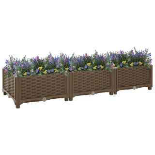  Donica do podniesionej rabaty, 120x40x23 cm, polipropylen Lumarko!