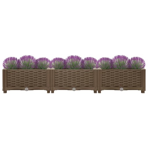  Donica do podniesionej rabaty, 120x40x23 cm, polipropylen Lumarko!