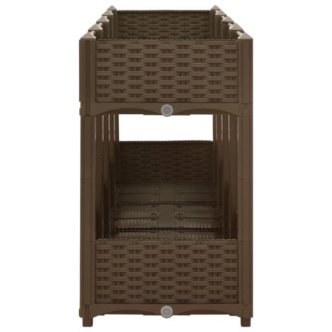  Donica do podniesionej rabaty, 160x40x71 cm, polipropylen Lumarko!