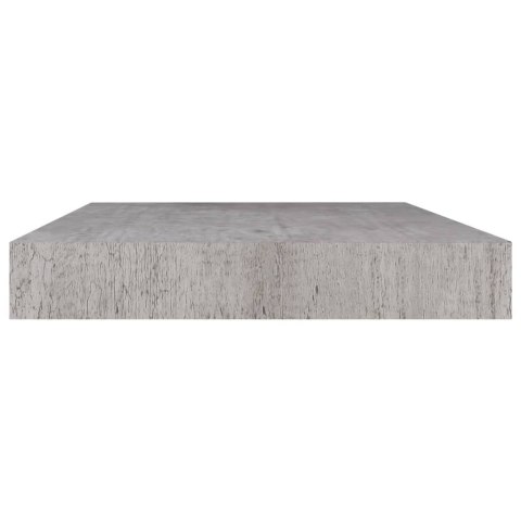  Półki ścienne, 2 szt., szarość betonu, 40x23x3,8 cm, MDF Lumarko!
