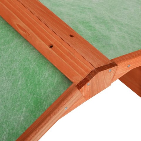  Garaż dla kosiarki robotycznej, 72x87x50, lite drewno jodłowe Lumarko!