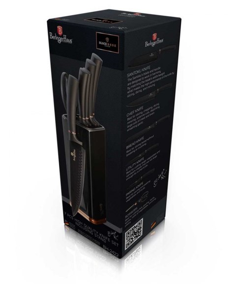  Zestaw Noży Berlinger Haus Bh-2422 W Stojaku Lumarko!