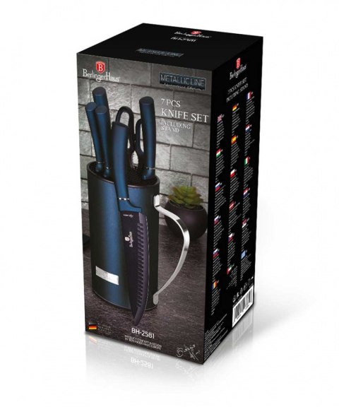  Zestaw Noży Berlinger Haus Bh-2581 W Stojaku Lumarko!