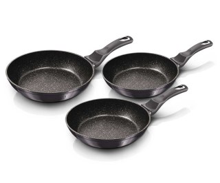  Zestaw 3 Patelni Granitowych Berlinger Haus Bh-6903 Carbon Pro Lumarko!