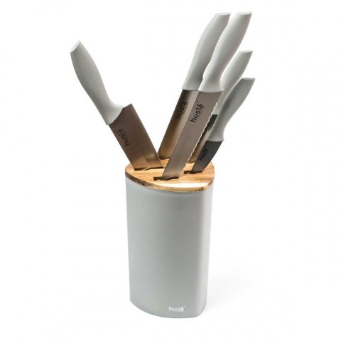  Zestaw 5 Noży Kuchennych W Bloku Husla 73964 Lumarko!