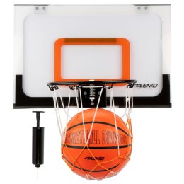 Lumarko Zestaw do koszykówki Mini, 45x30x3 cm, przezroczysty