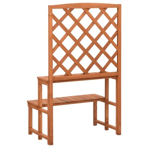  Kwietnik ogrodowy z kratką, 70x42x115 cm, jodła Lumarko!