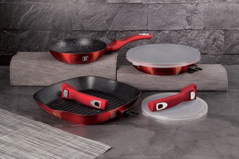  Zestaw 3 Patelni Granitowych Bh-6796 Lumarko!