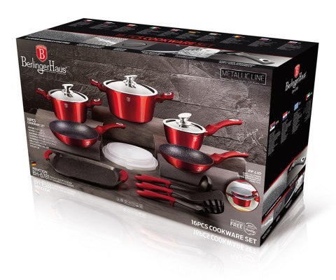  Zestaw Garnków Granitowych Bh-6781 Lumarko!