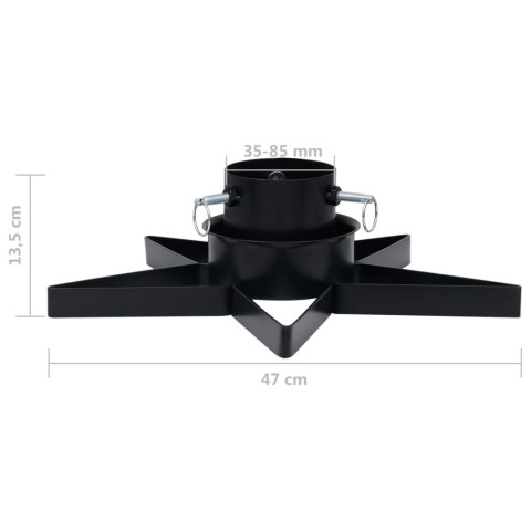  Stojak pod choinkę, czarny, 47x47x13,5 cm Lumarko!