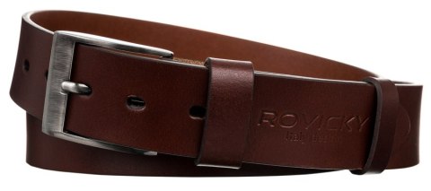  Szeroki, Uniwersalny Pasek Męski Ze Skóry Naturalnej Licowej 