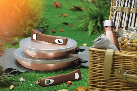  Zestaw 3 Patelni Granitowych Bh-7054 Lumarko!