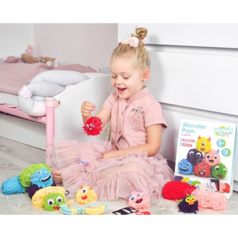  Zestaw Kreatywny Zrób Potworka Monster Pom Lumarko!