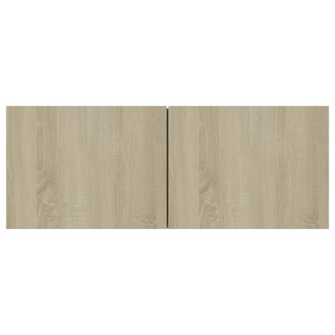  4-cz. zestaw szafek telewizyjnych, dąb sonoma, płyta wiórowa Lumarko!