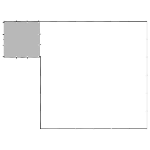  Kojec dla psa, czarny, 12,1 m², stalowy Lumarko!