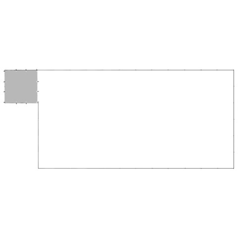  Kojec dla psa, czarny, 22,99 m², stalowy Lumarko!