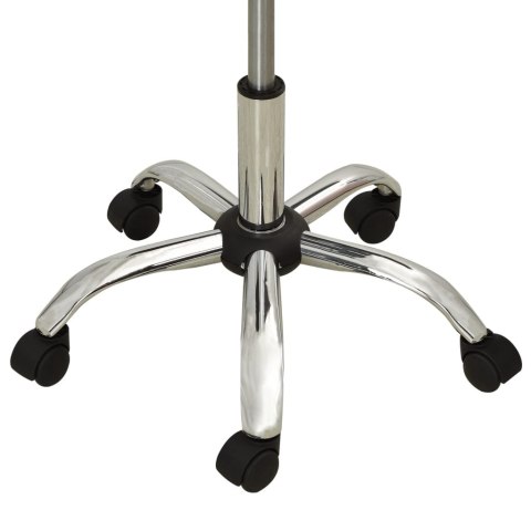  Krzesło biurowe, białe, obite sztuczną skórą Lumarko!