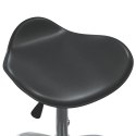  Obrotowe krzesła stołowe, 6 szt., czarne, sztuczna skóra Lumarko!