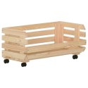  Wózek na warzywa, 77x30x80 cm, lite drewno sosnowe Lumarko!